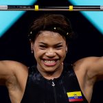 La ecuatoriana Angie Palacios cumplió una presentación perfecta en el Campeonato Panamericano de Levantamiento de Pesas en Caracas.