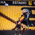 Reasco convirtió el gol de la victoria ante Deportivo Cuenca. Foto: Barcelona SC