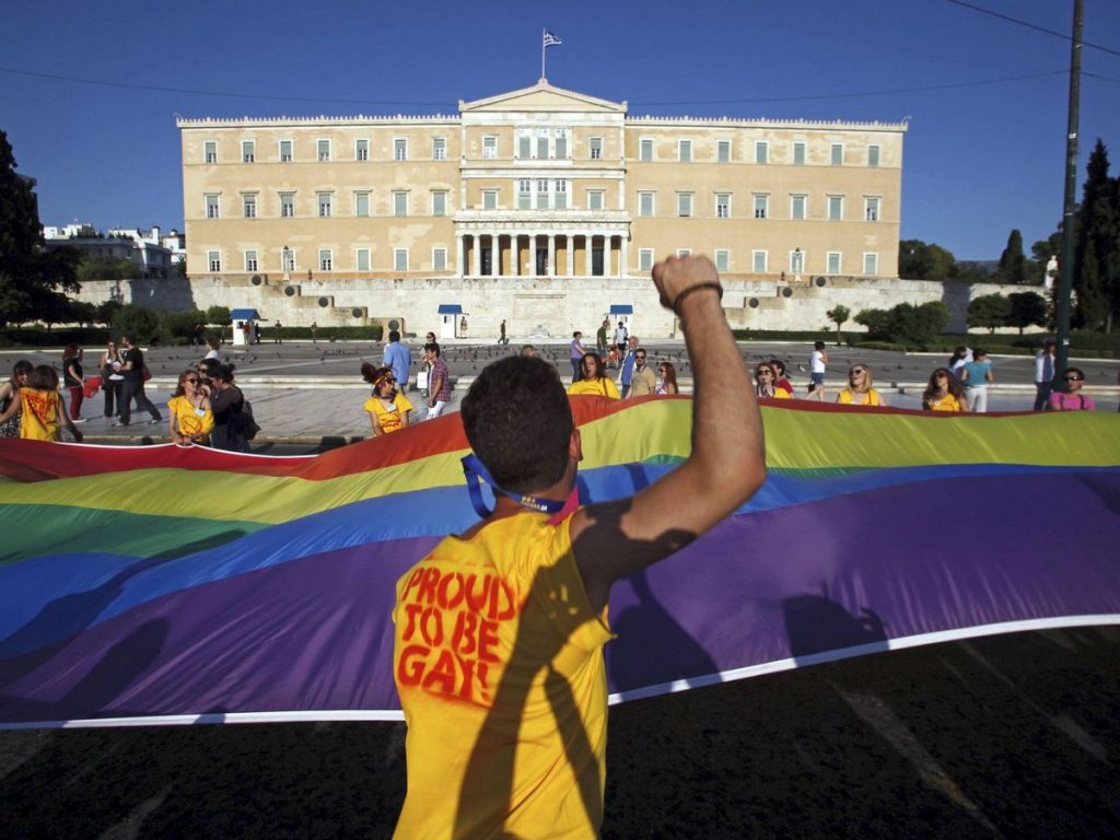 Grecia podría aprobar el jueves el matrimonio homosexual. Foto EFE