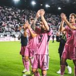 Jugadores del Inter Miami celebran triunfo en la MLS. Foto: Inter Miami