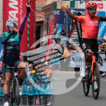 Los ciclistas Miryam Núñez y Jhonatan Narváez se coronaron campeones en la categoría élite del Campeonato Nacional de Ruta este sábado.