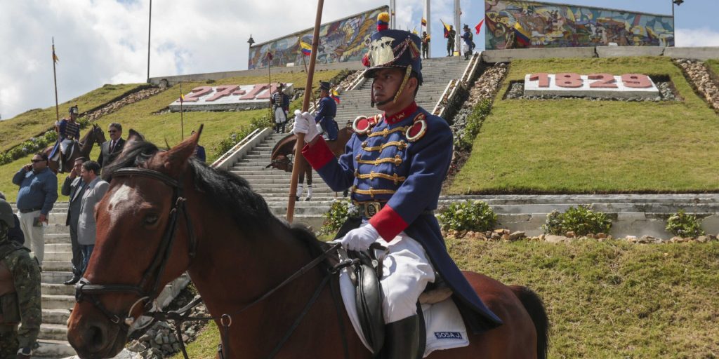 La Tercera División Militar Tarqui celebró el Día del Ejército Ecuatoriano, el Día del Civismo y los 195 años de la Batalla de Tarqui este martes 27 de febrero de 2024.