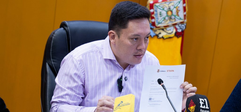 Cristian Zamora, alcalde de Cuenca, insta a demostrar denuncia de nepotismo