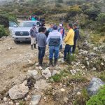 Las autoridades recorrieron a fines de febrero del presente año la vía para constatar su estado y planificar la intervención. Cortesía