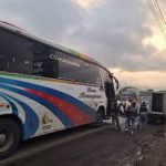 Un policía fue atacado a disparos cuando viajaba en un bus de transporte público. Foto cortesía