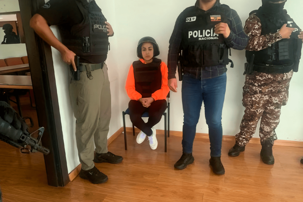 Mayra Salazar rinde su versión en el caso Metástasis que investiga vínculos con el narcotraficante Leandro Norero. Foto Internet