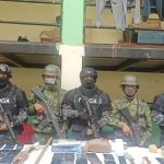 Personal de las Fuerzas Armadas y de la Policía Nacional requisaron las celdas de la cárcel ubicada en el cantón Cañar.