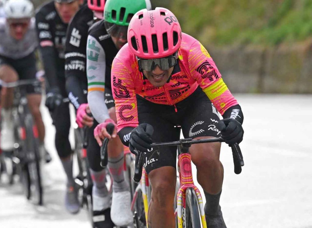 Richard Carapaz fue 30° en la tercera etapa que se corrió este 6 de marzo con la participación de 171 ciclistas.