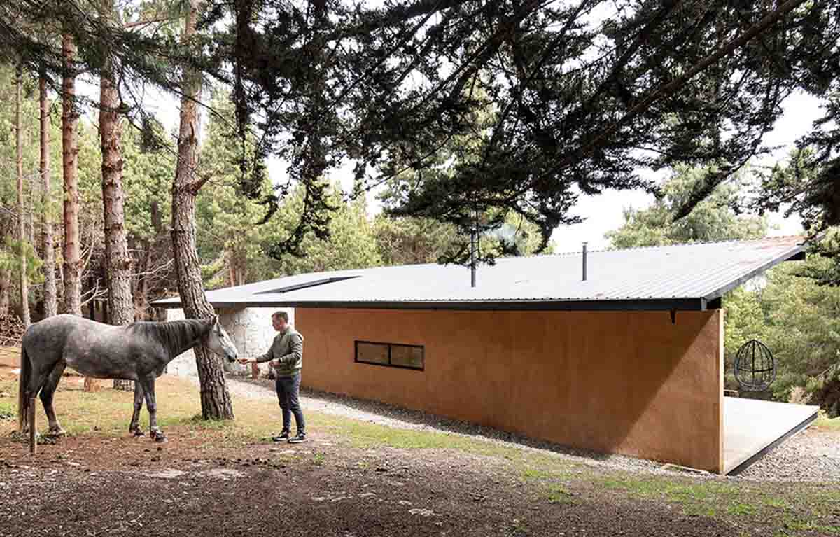 Casa del Bosque, en Nabón, se publicó en la revista ArchDaily.