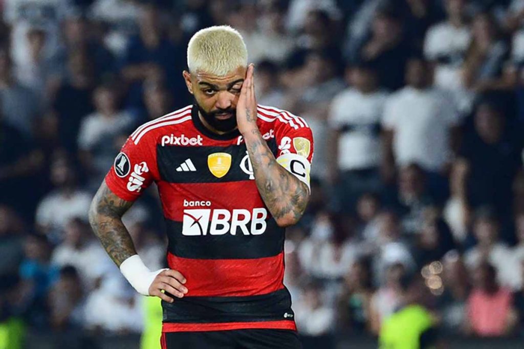 El jugador brasileño Gabriel Barbosa fue sancionado.