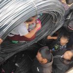 Un grupo de 87 migrantes, entre ellos ecuatorianos, fueron localizados en las góndolas de un tren en los patios del ferrocarril en México.