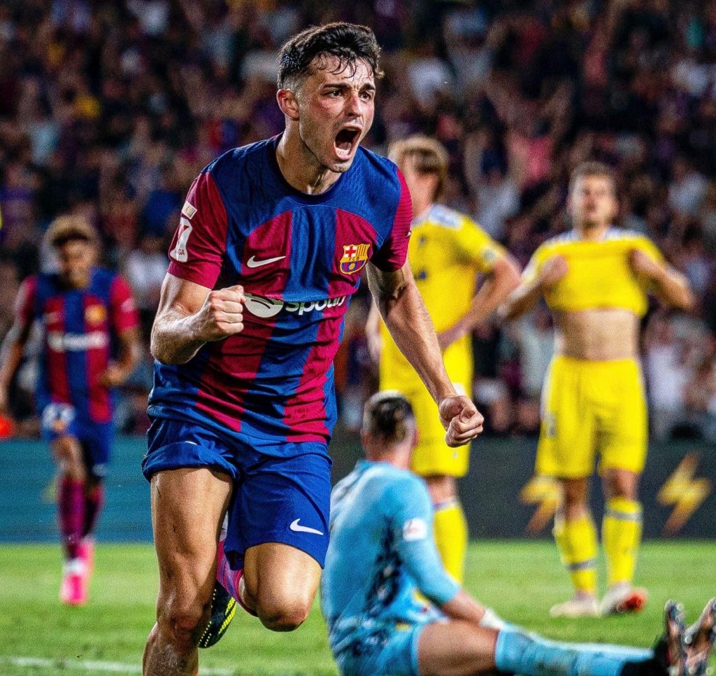 Pedri volvió a los entrenamientos del FC Barcelona. Foto: Barcelona