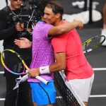 El tenista español Carlos Alcaraz venció a Rafael Nadal tras 6 bolas de partido en un maratón en Las Vegas en Estados Unidos.