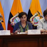 La canciller ecuatoriana, Gabriela Sommerfeld, justificó la irrupción que realizó la Policía Nacional a la sede diplomática de México.