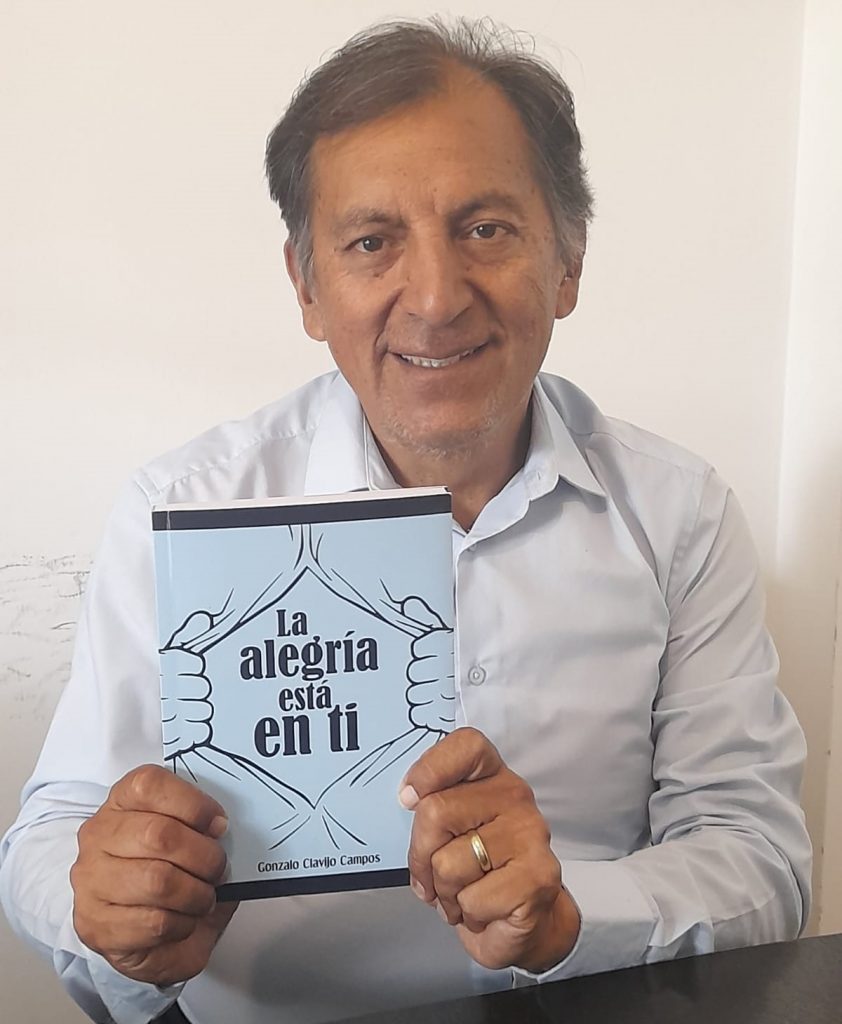 Gonzalo Clavijo Campos, autor del libro ‘La alegría está en ti’.