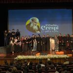 Velada en homenaje al padre Carlos Crespi, en el marco del Viernes Cultural Salesiano en el Teatro Carlos Crespi de la UPS.
