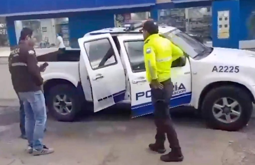 El presunto violador estaba escondido en el sector de Challuabamba, en Cuenca.