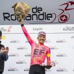 El ecuatoriano Richard Carapaz, del EF Education-EasyPost, se impuso en el ascenso de Leysin, en la cuarta etapa del Tour de Romandía, en Suiza.
