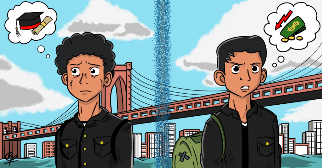 Especial migración Del Sur al Norte: La desilusión de la vida.