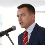 El presidente Daniel Noboa reaccionó al operativo dentro del ‘caso Plaga’ liderado por la Fiscalía.