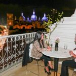 Imagen captada desde el rooftop de Itza Hotel Boutique, ubicado en la esquina de las calles Gran Colombia y Benigno Malo.