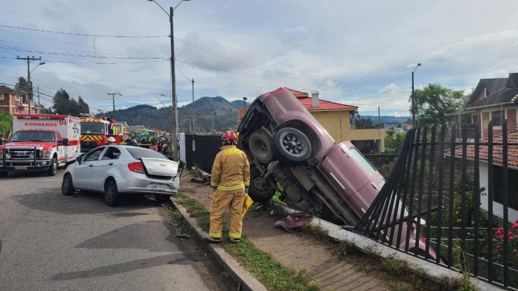 Una mujer falleció a causa de un accidente de tránsito en el sector de las 'Y' de Tarqui.