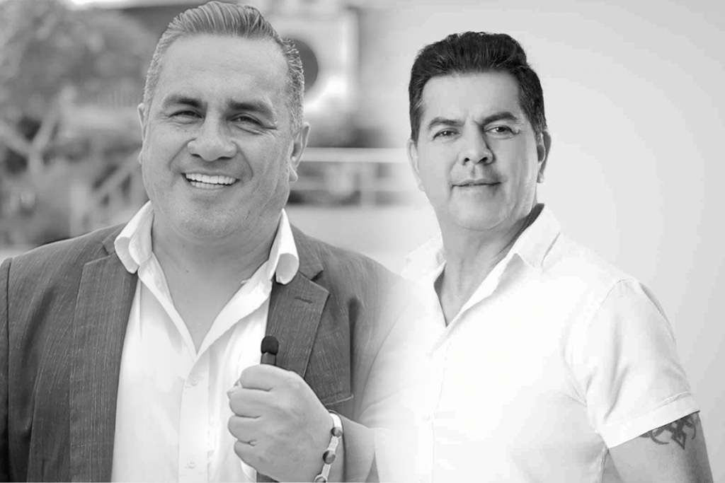 Los alcaldes José Sánchez (I) y Jorge Maldonado (D) fueron asesinados en menos de 48 horas en ataques violentos. Foto Internet