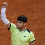Alcaraz se alista para el Roland Garros.