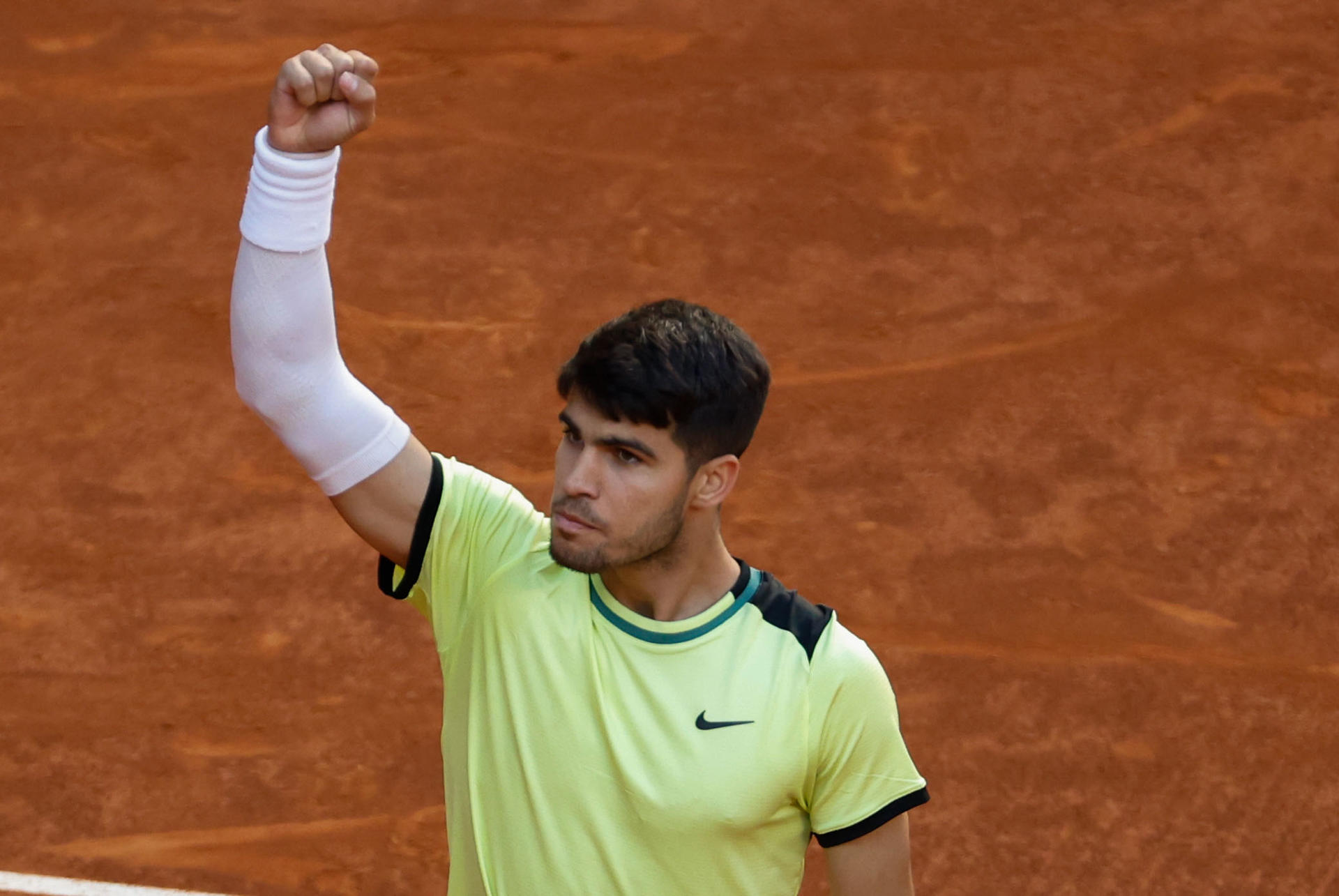 Alcaraz se alista para el Roland Garros.