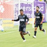 Luis Cano celebra gol ante Macará por LigaPro. Foto: API