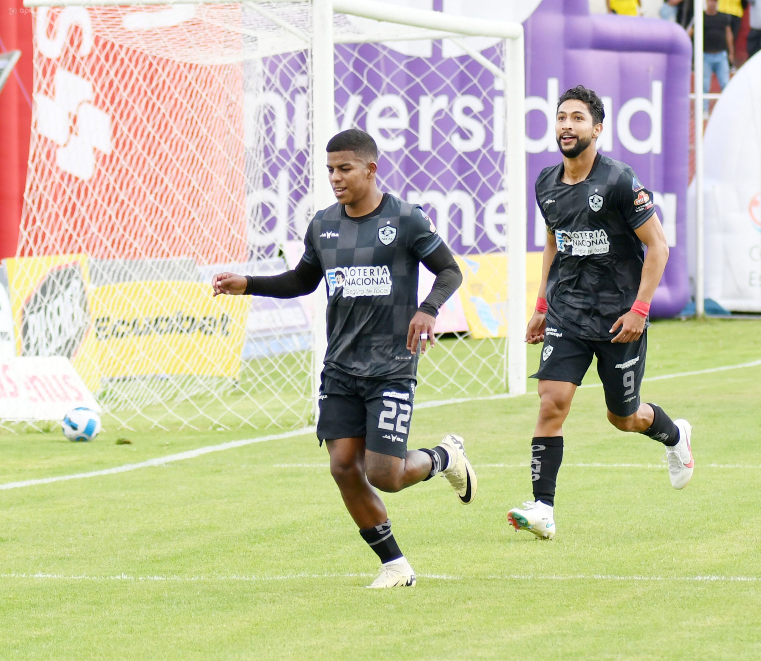 Luis Cano celebra gol ante Macará por LigaPro. Foto: API