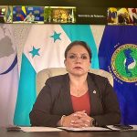 Xiomara Castro, presidenta de la Celac, dio el anuncio de manera virtual.