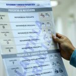Representantes del Consejo Nacional Electoral (CNE), anunciaron que el resultado de la Consulta Popular tendrá demoras. Foto CNE