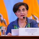 La canciller ecuatoriana, Gabriela Sommerfeld, aseguró que México incumplió primero la Convención de Viena y la de asilo.