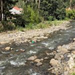 El río Tomebamba presenta un estado actual de estiaje debido a la falta de lluvias en Cuenca.
