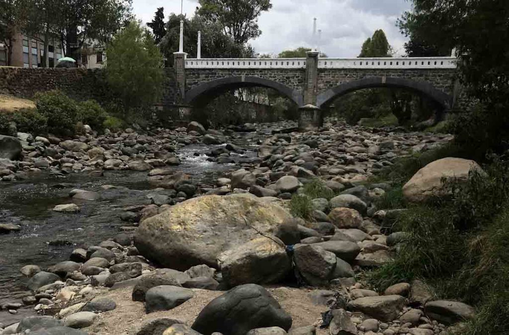 El estado de tres de los cuatro ríos de Cuenca es bajo. Hace meses también presentó este mismo nivel.