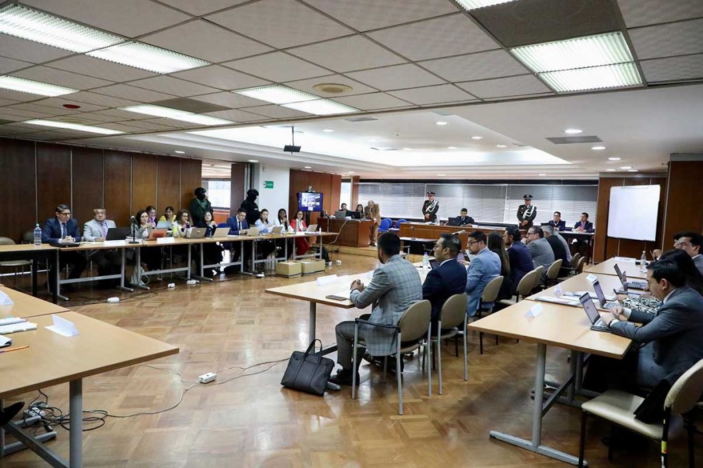 Durante la audiencia del caso Independencia se dio el testimonio anticipado de Xavier Muñoz.
