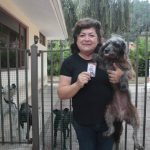 Carmita Ávila, de la organización Rescate Animal Cuenca, es una de las 20 primeros rescatistas que fueron regularizados en el cantón. XCA