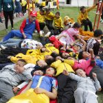 Niños celebrando el Día del Niño