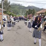 La parroquia Paccha festejó ayer sus 442 años de emancipación. La Junta Parroquial organizó el desfile, entre otros eventos conmemorativos. BPR