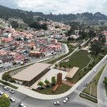 Imagen digital de cómo se pretende implementar el proyecto del parque del Ferrocarril.