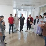 Trabajadores de la salud que pertenecen al Sindicato General de Obreros de la Salud de la Provincia de Azuay (Sigeospa) anuncian una marcha y asamblea.