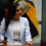 Verónica Abad, vicepresidenta del Ecuador.