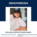 Zuleika Anahí Guillén Castro, de 16 años, desapareció el 23 de mayo de 2024 en Cuenca.
