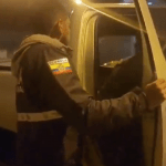 Momento de la detención en Azuay del quinto más buscado en Guayas.