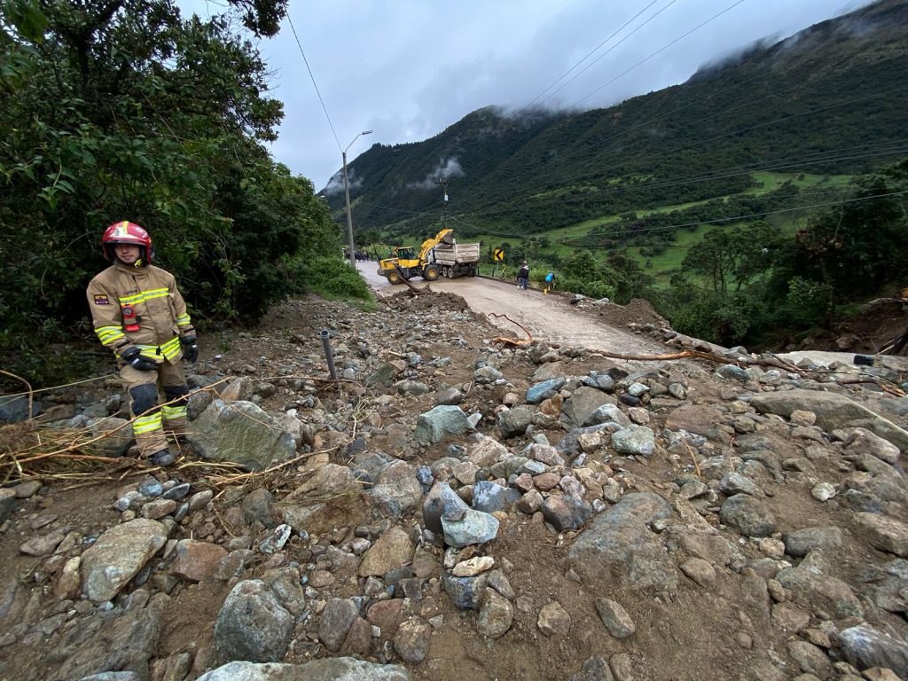 La declaratoria de emergencia se da en el marco de los deslizamientos en Sayausí.