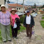 El mal estado de las vías es uno de los principales problemas del barrio Carmen de Guzho, ubicado al sur de Cuenca. XCA