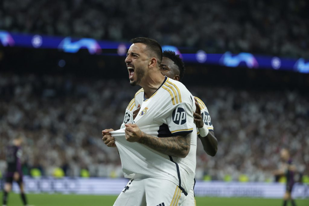 Joselu anota en la remontada del Real Madrid vs Bayern Múnich. Foto: EFE