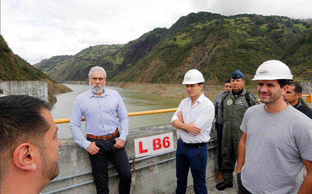 El presidente Daniel Noboa llegó al Azuay este martes 7 de mayo de 2024 para cumplir una agenda, pero no dio declaraciones.