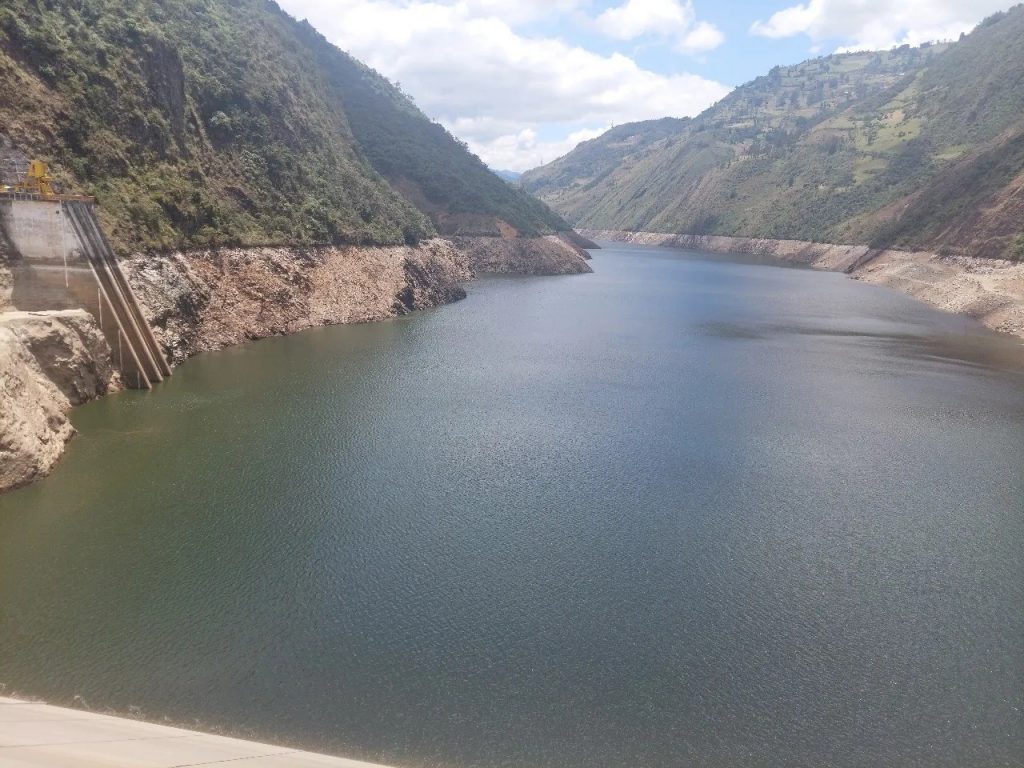 Mejoraron los embalses de las hidroeléctricas en el Austro debido a las lluvias recientes.